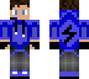 detailed blue gamer