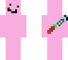 earth worm sally with a dagger