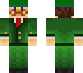 fancy green suit