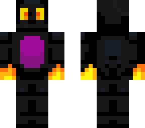 flaming plush midnight