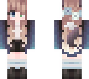 flower crown blue fox