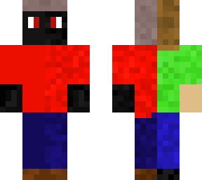 front corrupted back half corrupted
