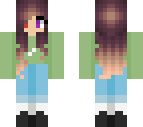 green hoodie :3