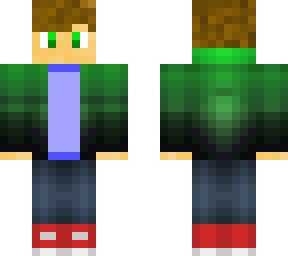 green hoodie boy