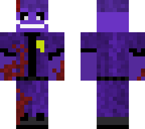 hombre de morado