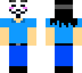 hymn with blue t-shirt hacker
