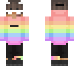 my skin but rainbow