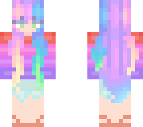 pastel rainbow