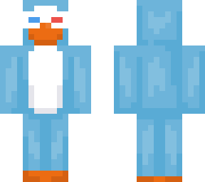 penguin with 3d glasses