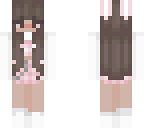 plaid pink bunny