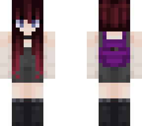 purple backpack