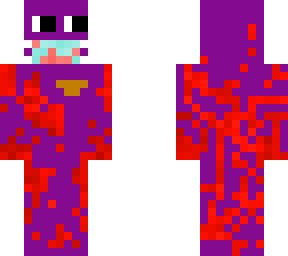 purple guy con mascarilla