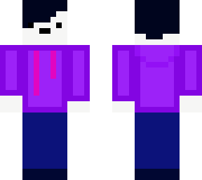 purple sweater