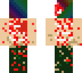 rainbow head turned into zombie