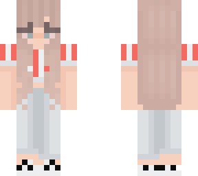 red and white top