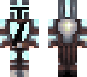 sky blue mandalorian