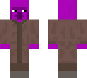 aldeano morado