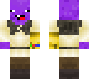 beanos in shrek outfit