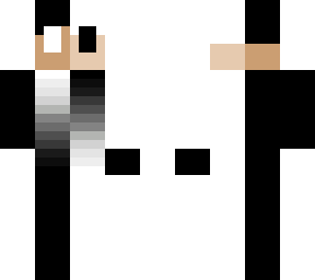 black and white dude