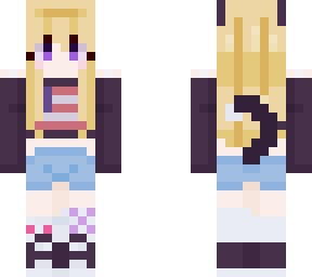blonde neko