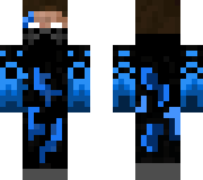 blue flames