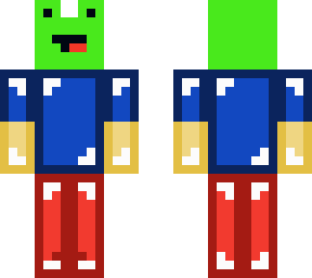 boy skeppy as a frog
