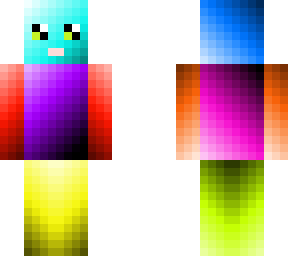 colorful girl
