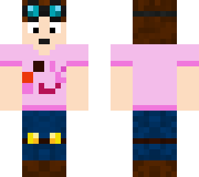 dantdm with piggy t-shirt