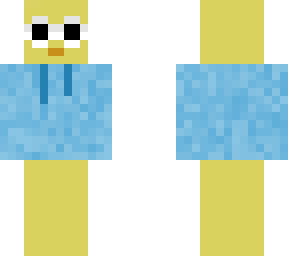 duck in a sweatshirt