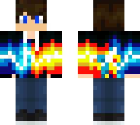 fire/ice hoodie
