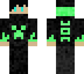 green flame hoodie