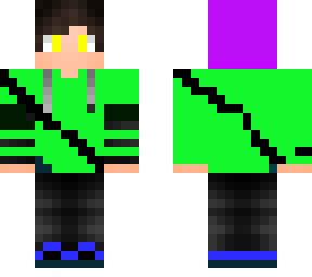 green hoodie