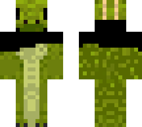 lizard with a coat