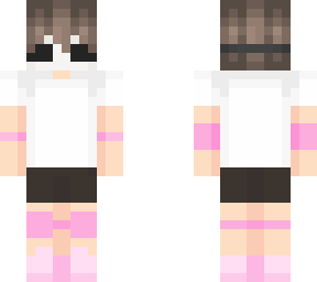 masky with  pink roller skates 2.0
