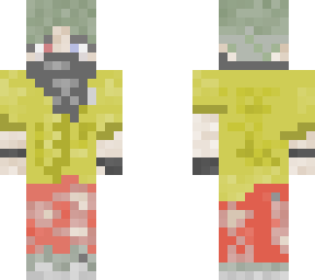 mcdonalds worker (staying safe with a mask ;3)