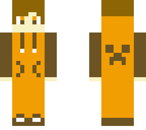 orange jacket