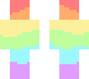 pastel rainbow