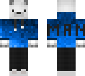 polar bear man sweatshirt