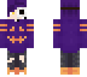 purple halloween guy