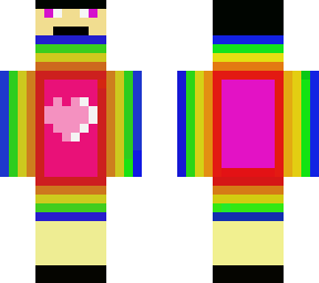 rainbow girl