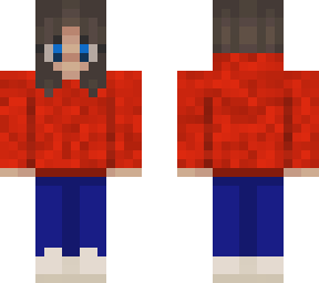 random red jacket girl