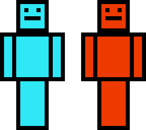 rubix cube bedwars skin (confusing)