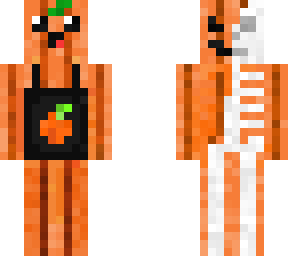 skelly and pumpkin