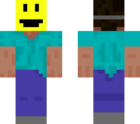 steve with a happy mask