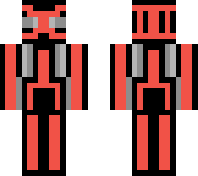 the red and grey