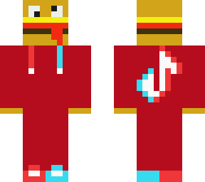 tik tok bruger in red