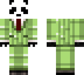 bamboo panda in a suit fixed