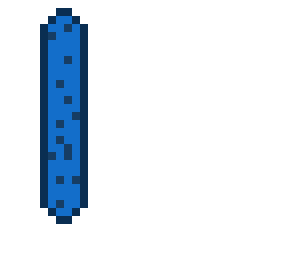 blue pool noodle