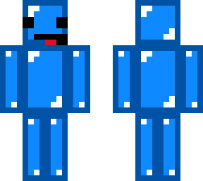 blue slime man