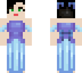 blue wedding (credit to langzoie for the dress base)